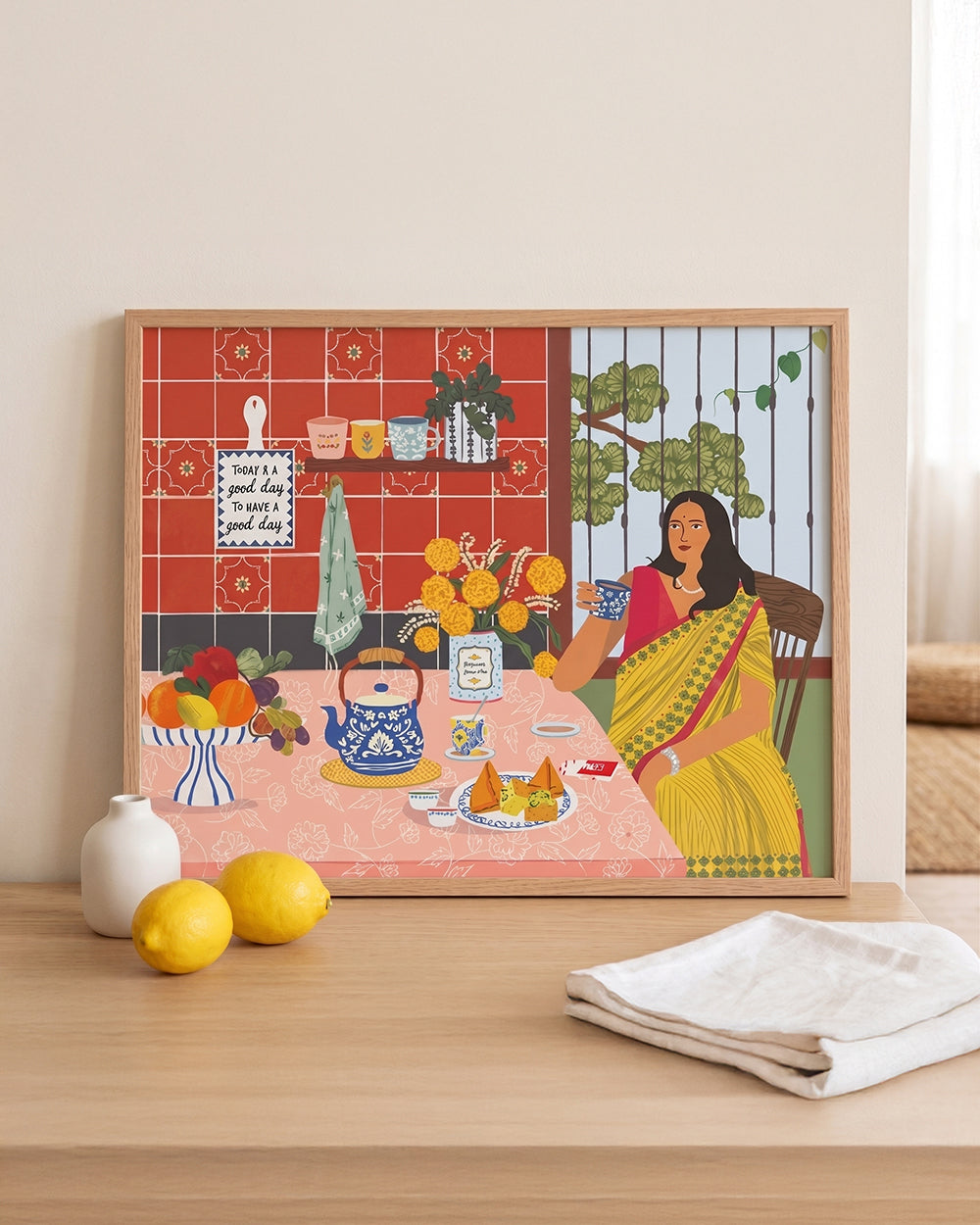 Golden Hour Wall Frame, 40x50cm