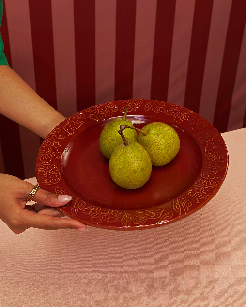 Forest Embossed  Plate | Forest Folklore