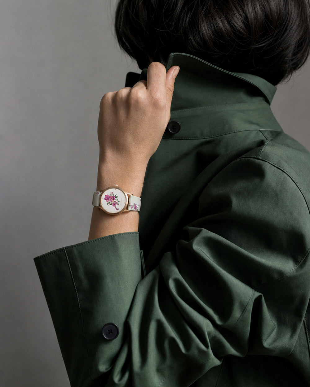 TEAL by Chumbak Jungle Flowers Watch-Mint