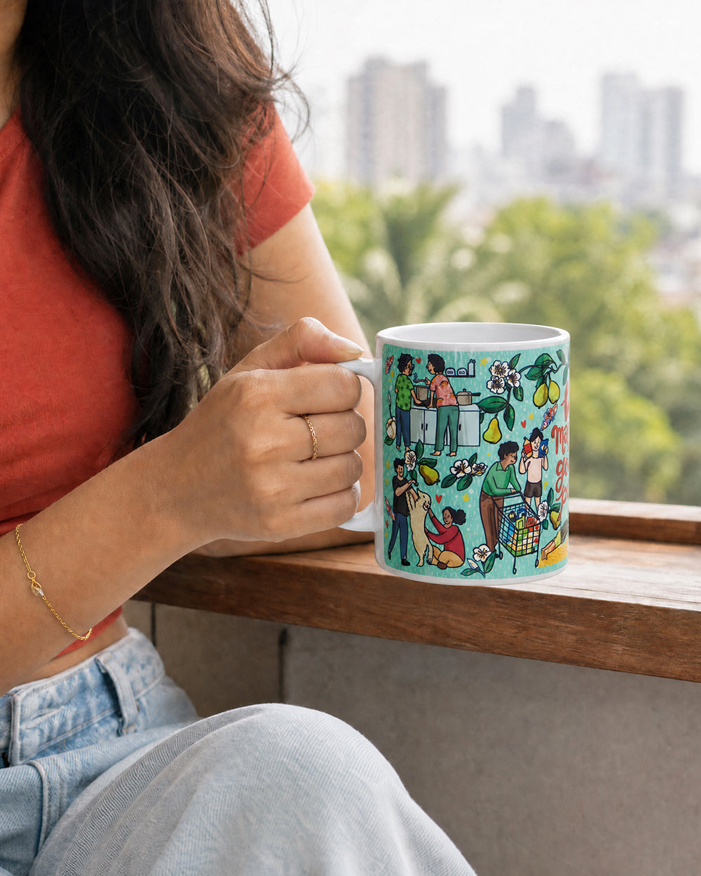 Couple Goals Mug-Blue