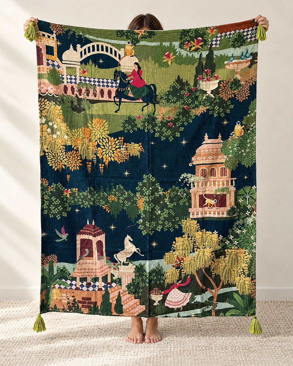 Mahal Afterhours Printed Throw | Haveli Socials