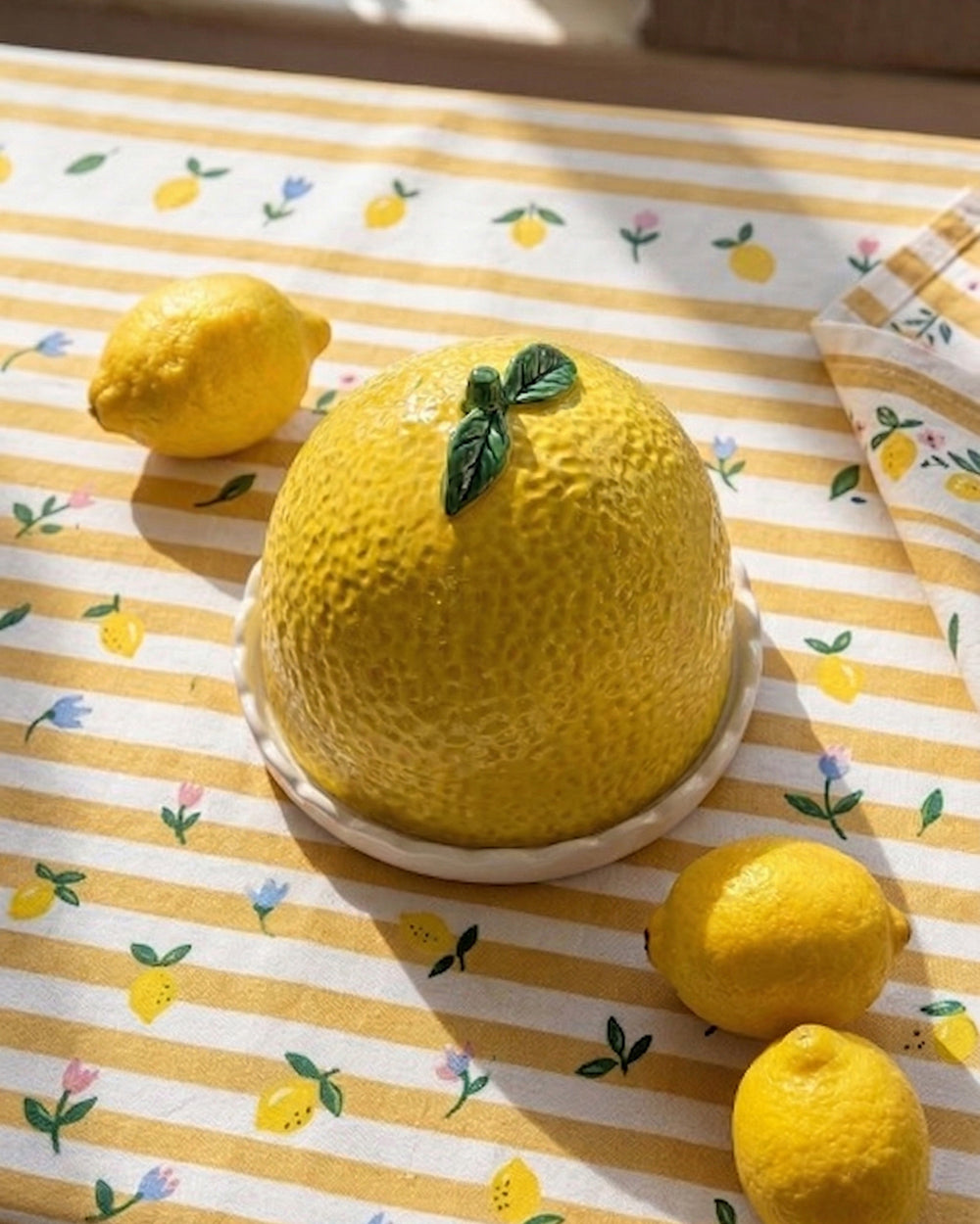 Limonata Butter Dish | Citrus Zest