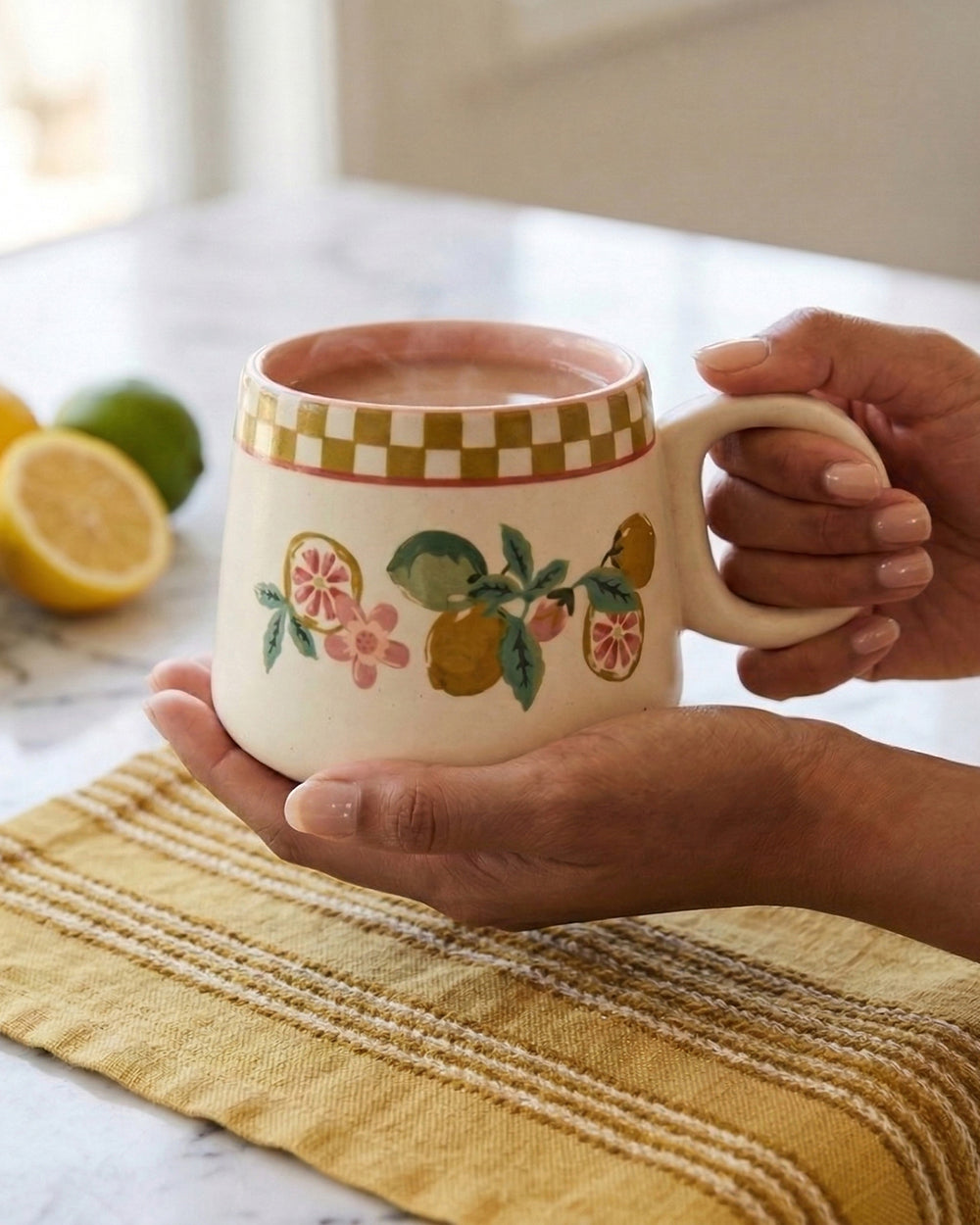 Limonata Curved Mug| Citrus Zest