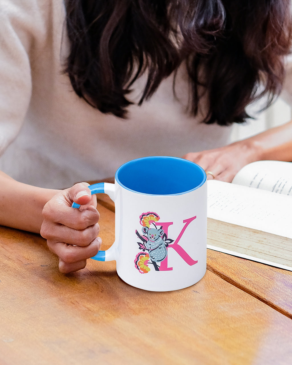 Koala Mug – K | Gloss Finish