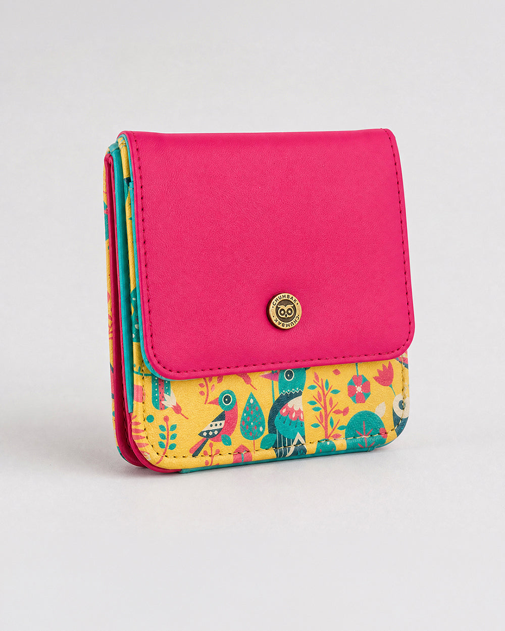 Tropical Birdie Wallet ' Yellow