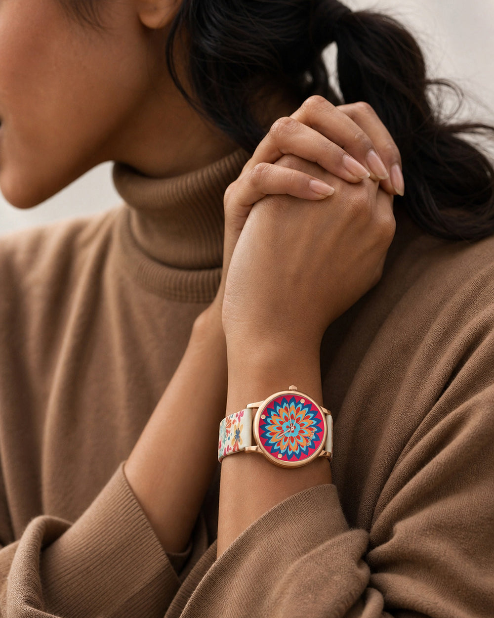 TEAL by Chumbak Jungle Burst Wrist Watch