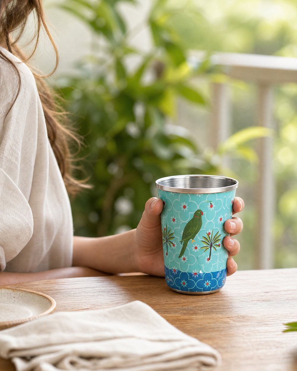 Chettinad Steel Tumbler set