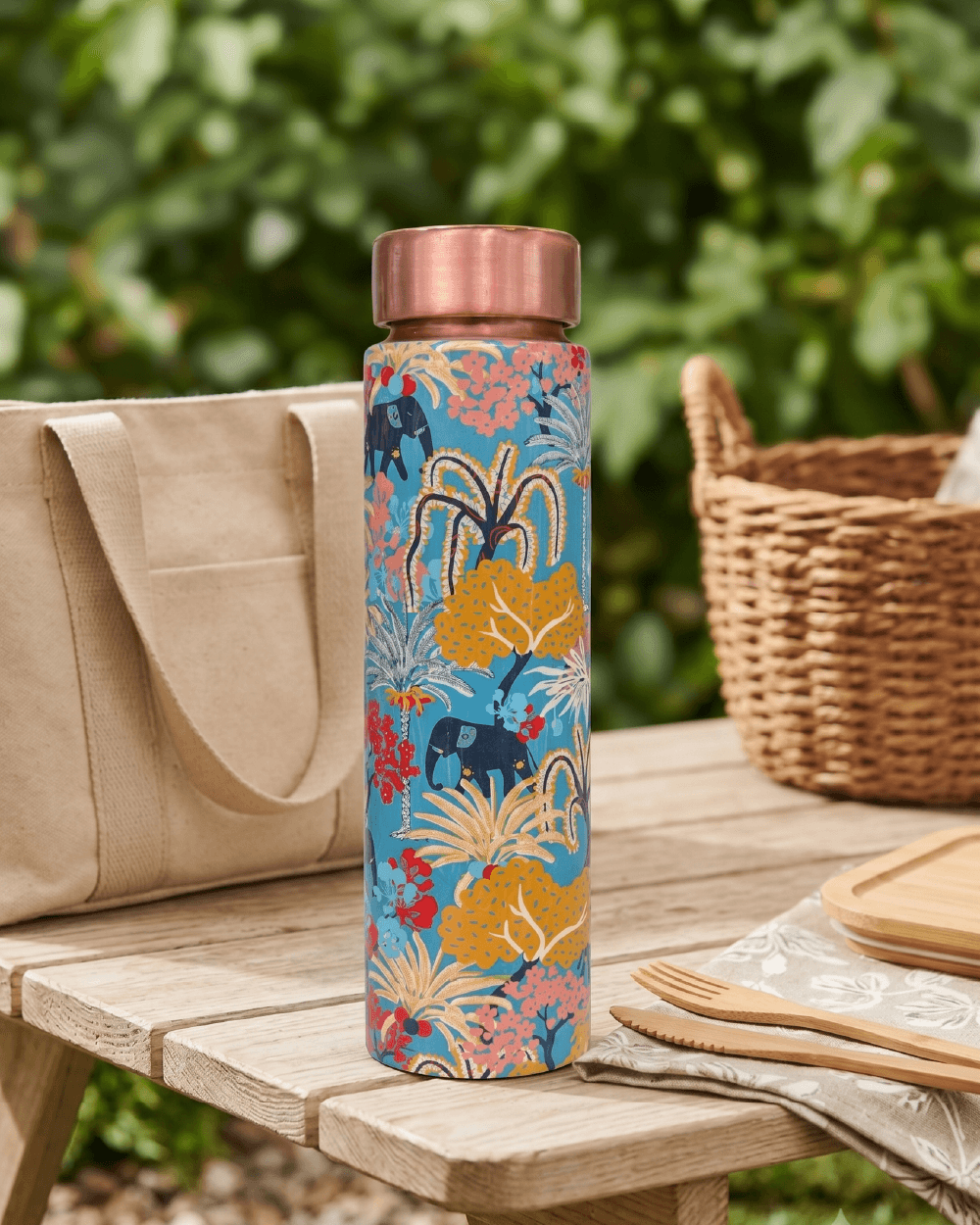 Jungle Folk Copper Bottle | 900 ml