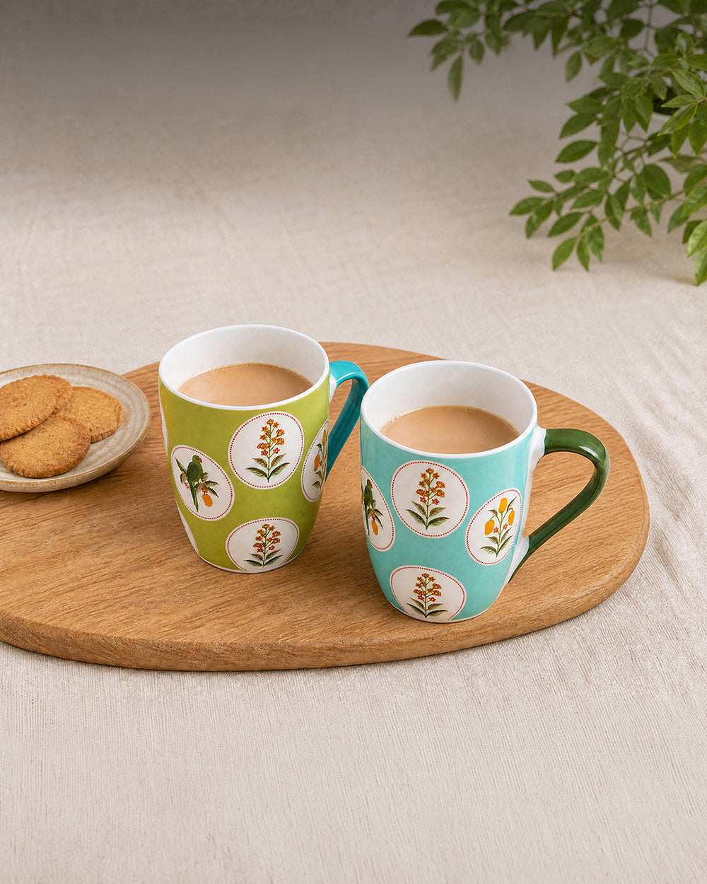 Serenade Brew Mugs Gift Set - Set of 2, 330 ml