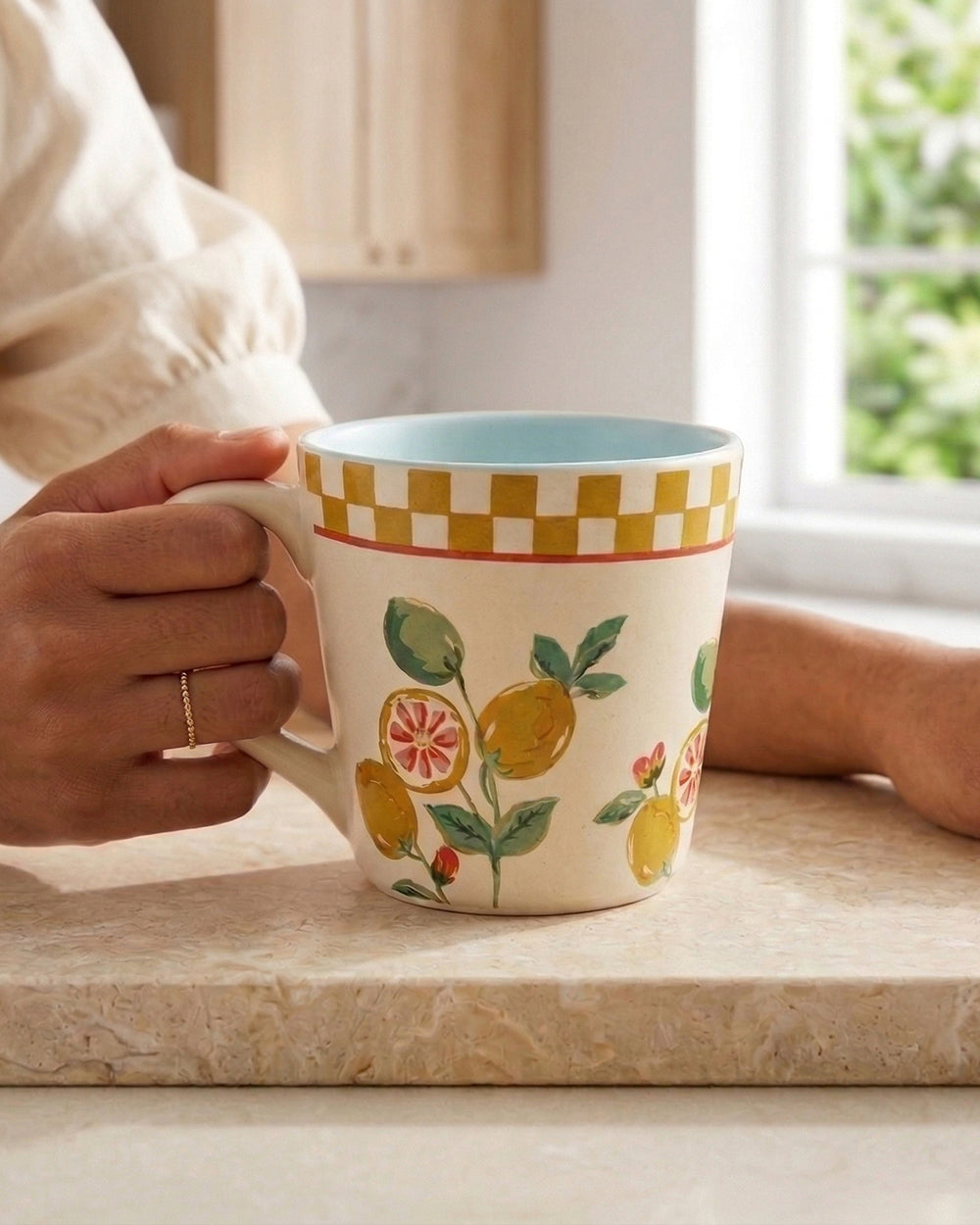 Limonata Tapered Mug | Citrus Zest