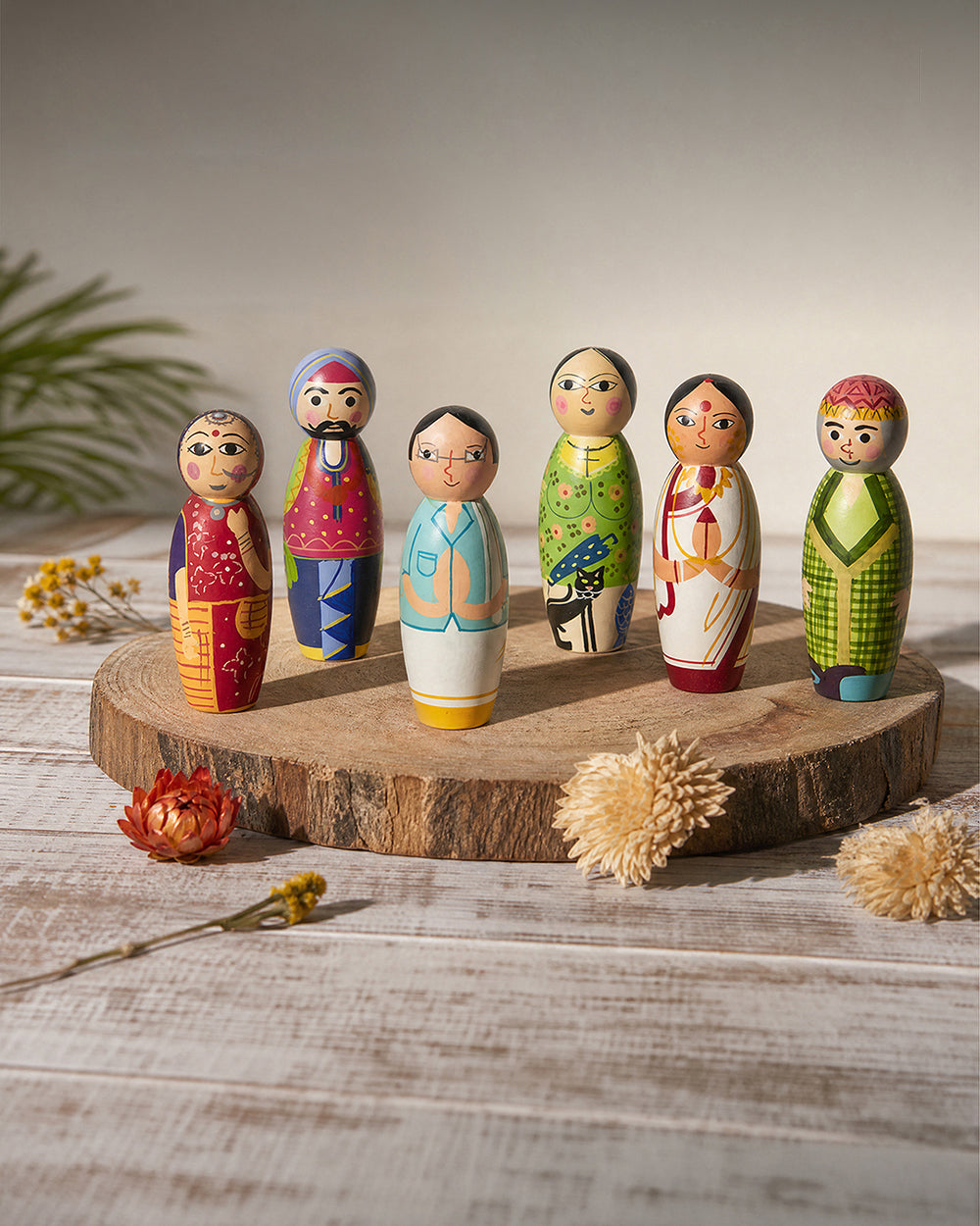 People of India Figurines Gift Box - Set of 6