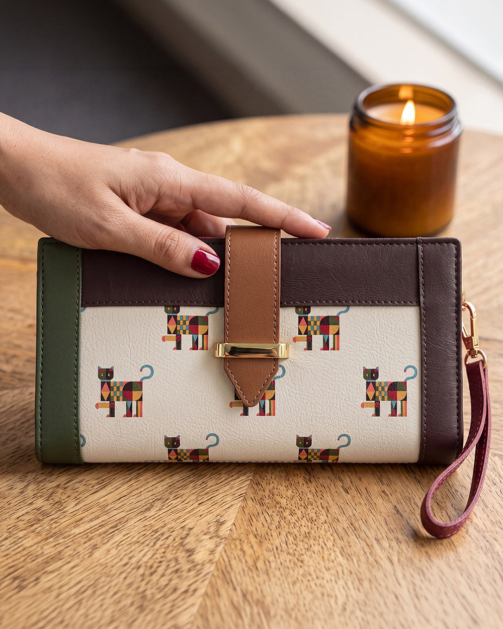 Kasauli Long Wallet - Ivory | Forest Folklore