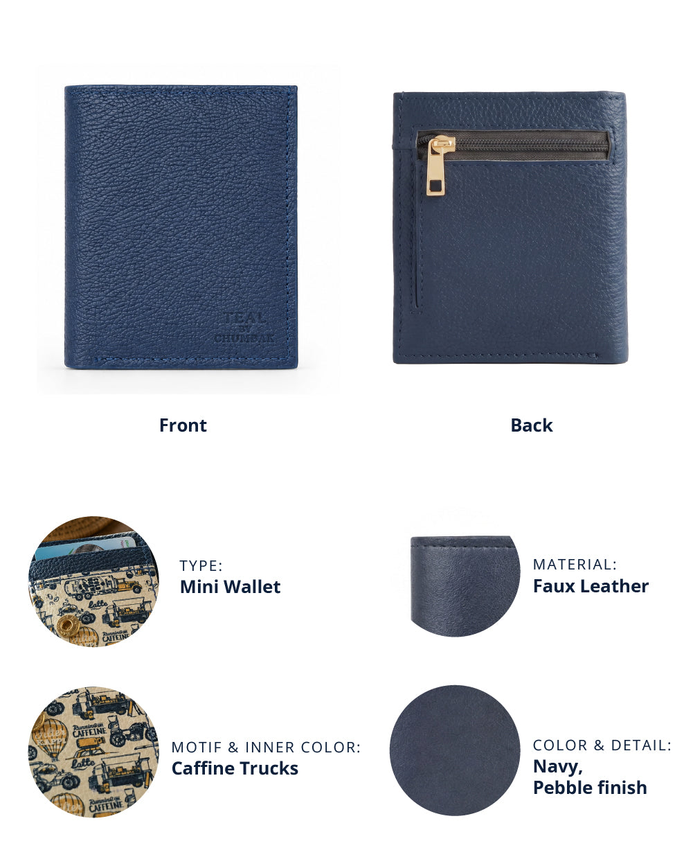Chumbak Undercover Mini Wallet | Gifts for him