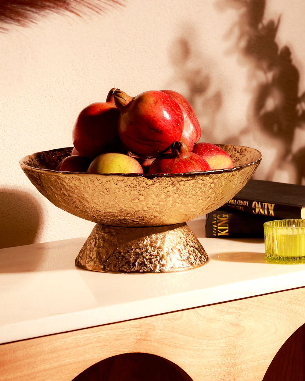 Classic Gold Hammered Bowl