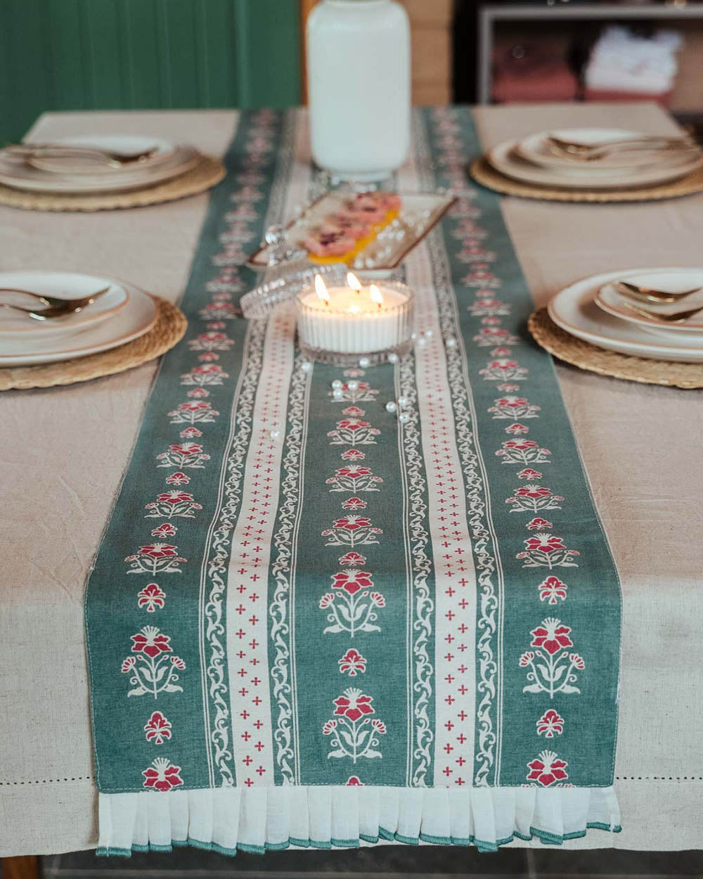 Bloom Trail Table Runner, 78″ x 13″