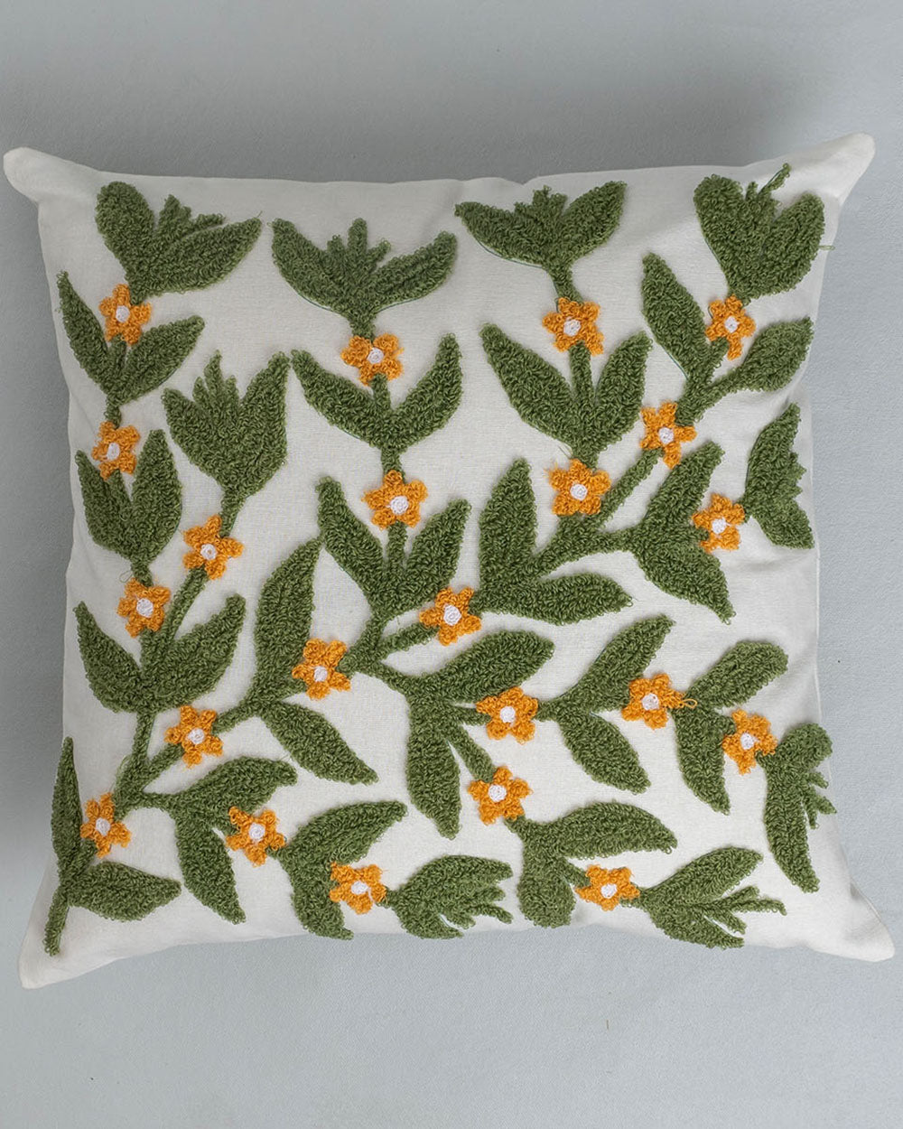 Lush Green Cushion Cover, 16"