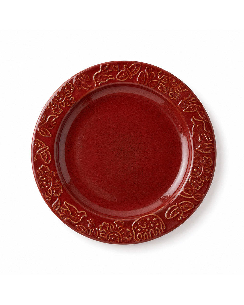 Forest Embossed  Plate | Forest Folklore