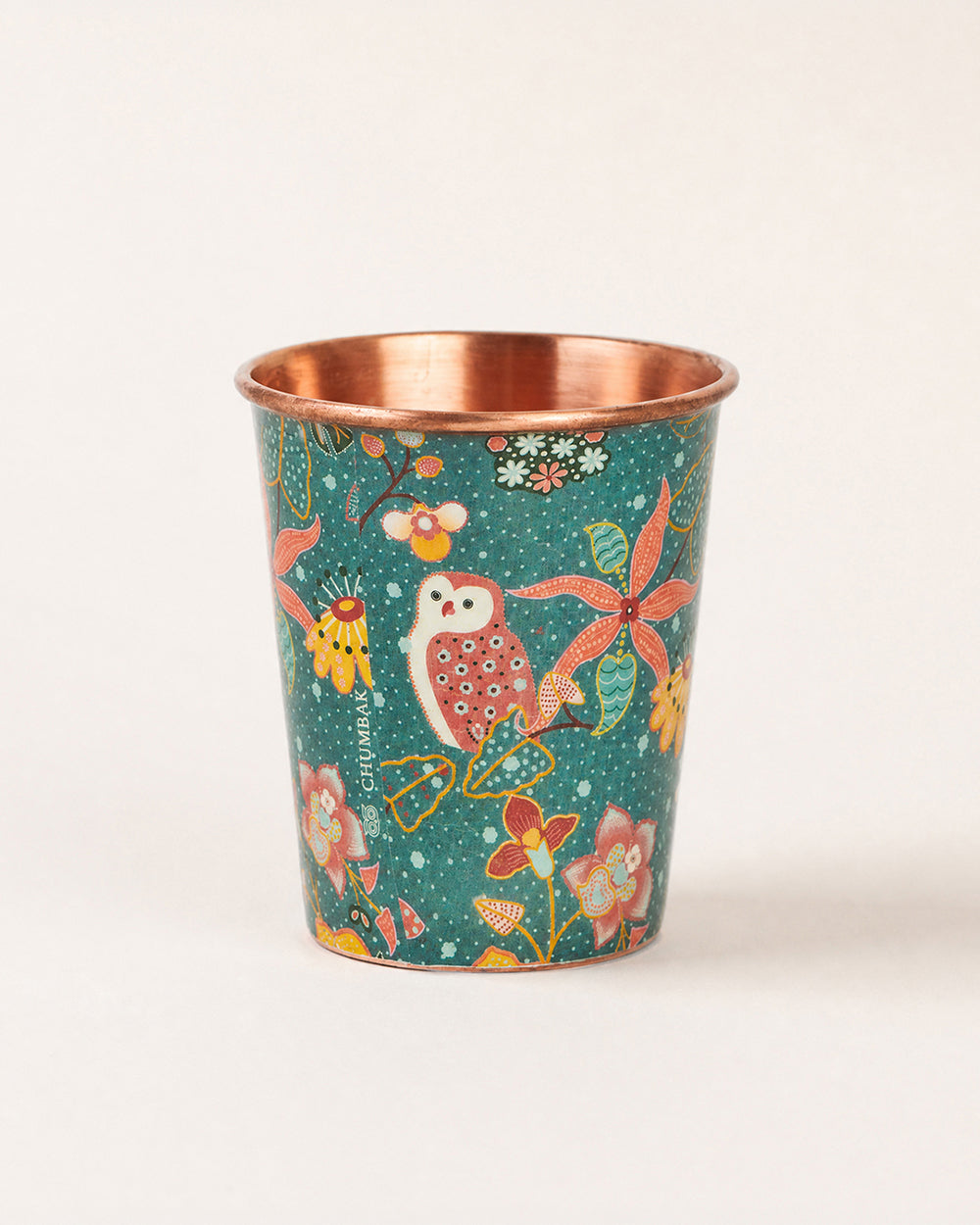 Peranakan Tales, Batik Copper Tumbler | #SingaporeInspired