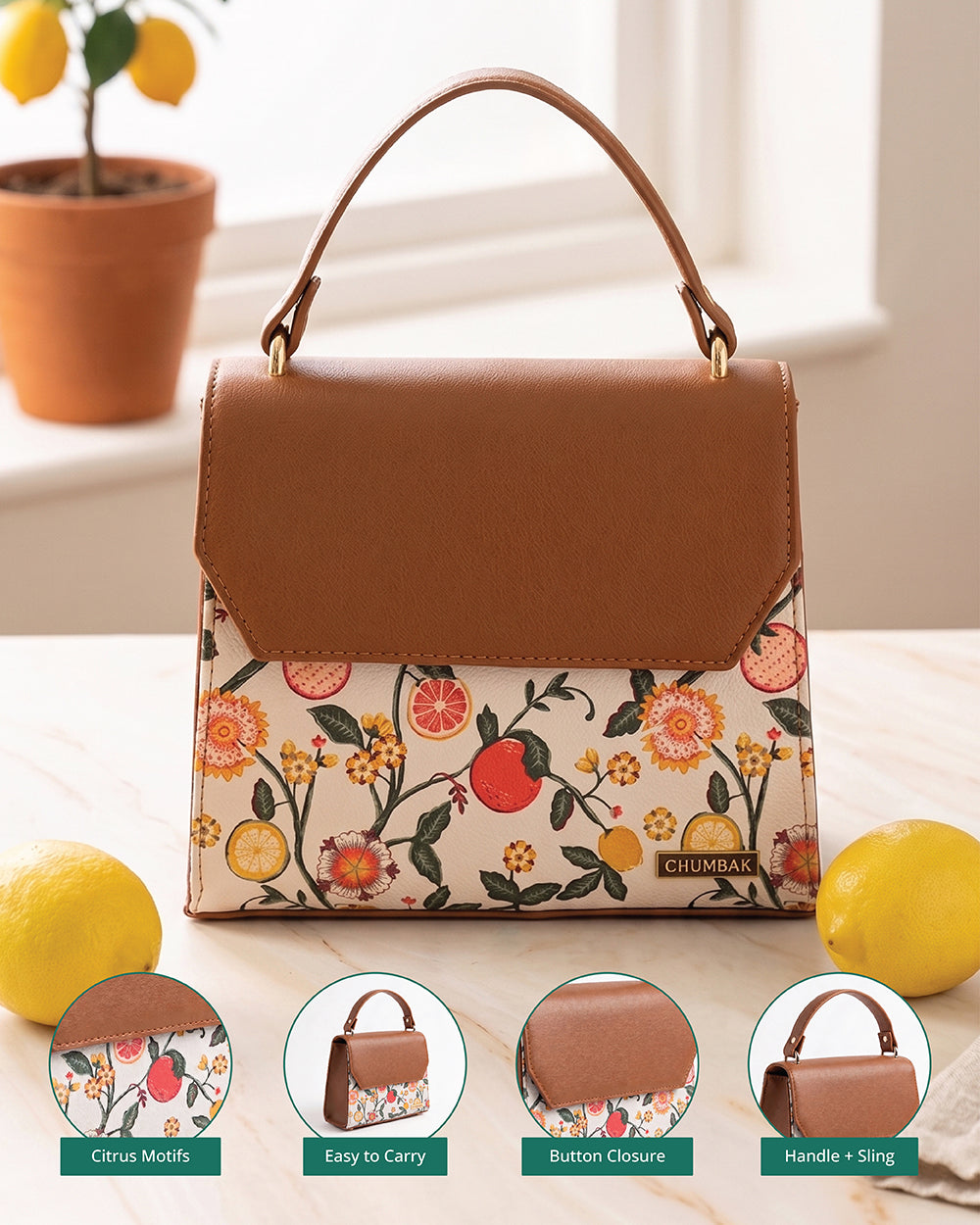 Bricklane Satchel - Limonata | Citrus Zest