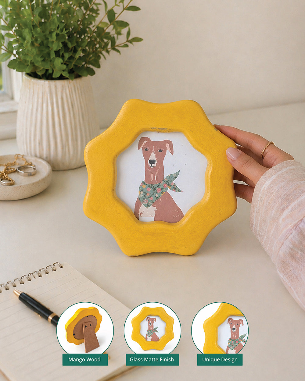 Sunville Photo Frame | Citrus Zest
