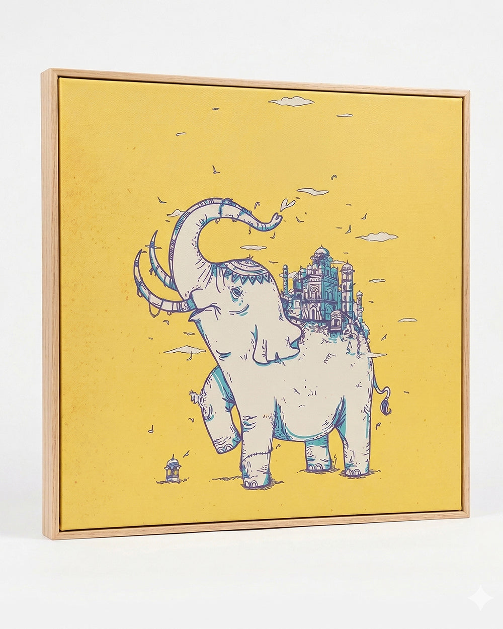 Tusker Wall Frame, 40 x 40 cm