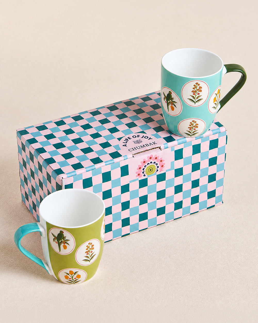 Serenade Brew Mugs Gift Set - Set of 2, 330 ml