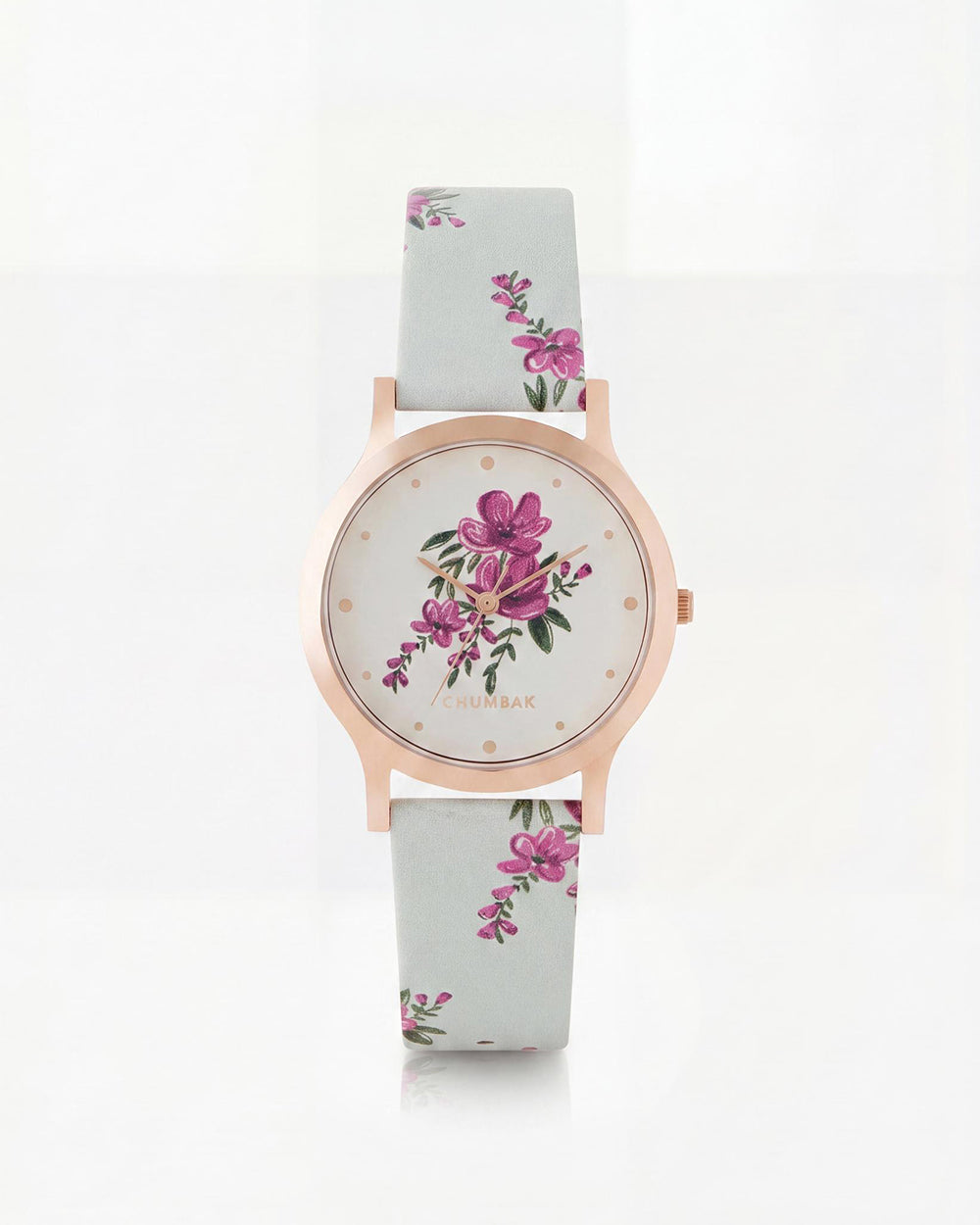 TEAL by Chumbak Jungle Flowers Watch-Mint