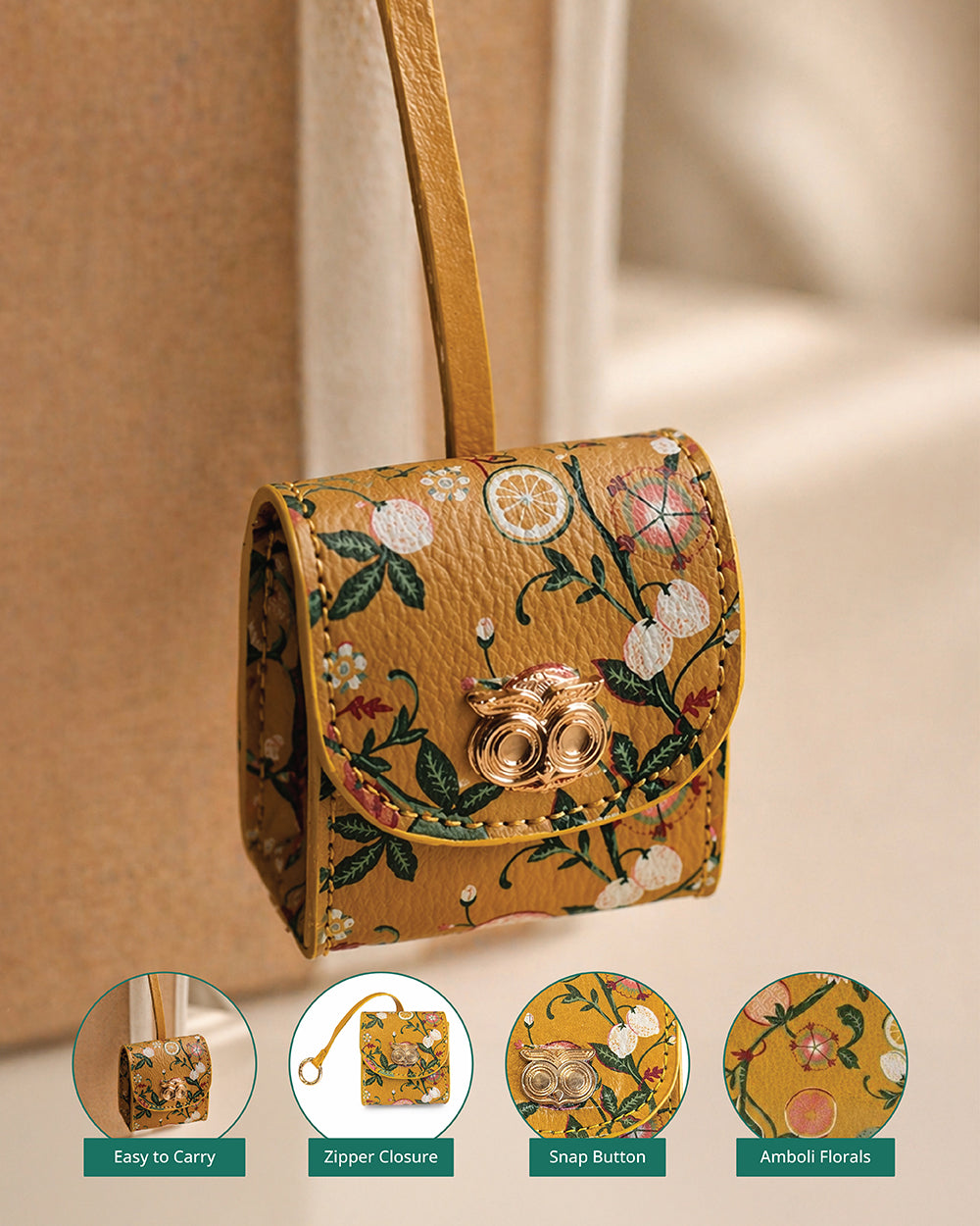 Limonata Air Pod Case Bag Charm | Citrus Zest