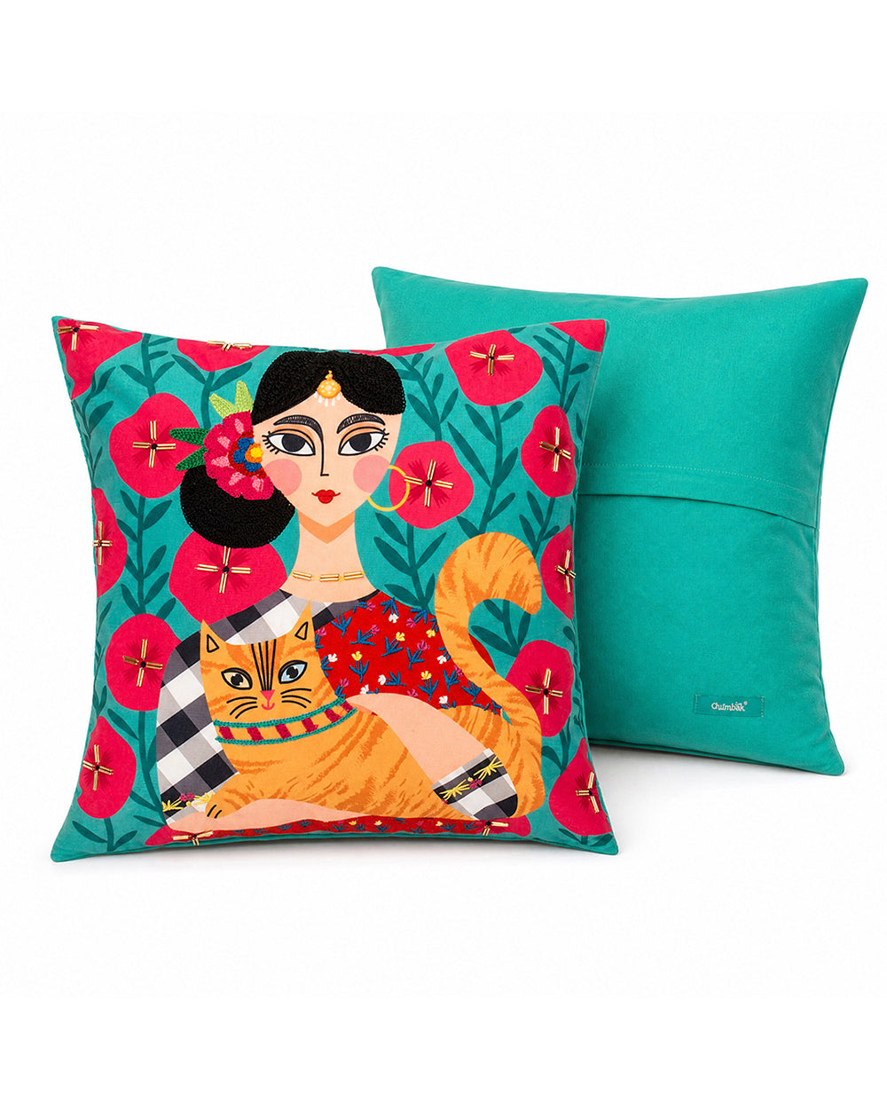 Cat Lady 16” Cushion Cover