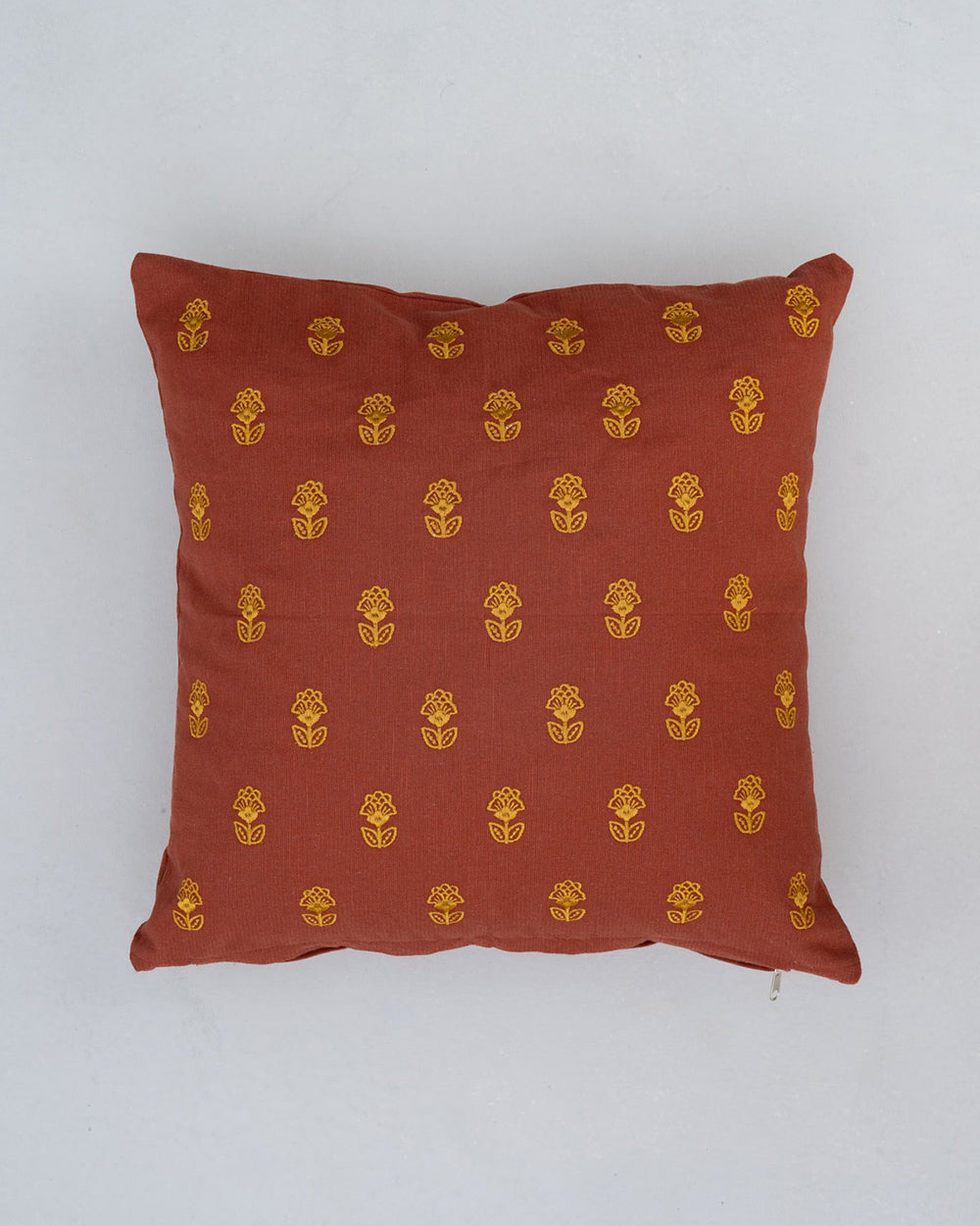 Kesar Bloom Cushion Cover, 16"