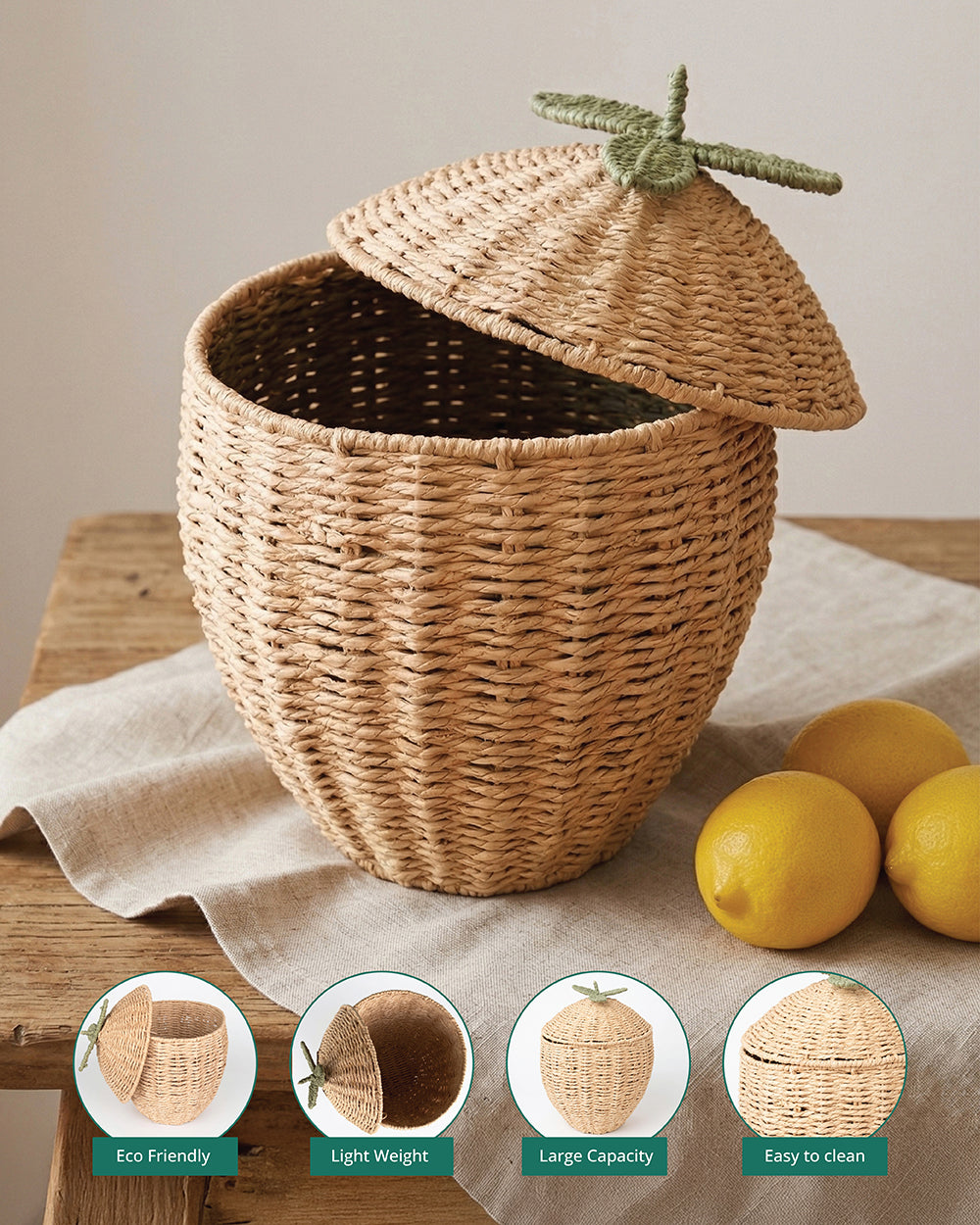 Limonata Deco Basket | Citrus Zest