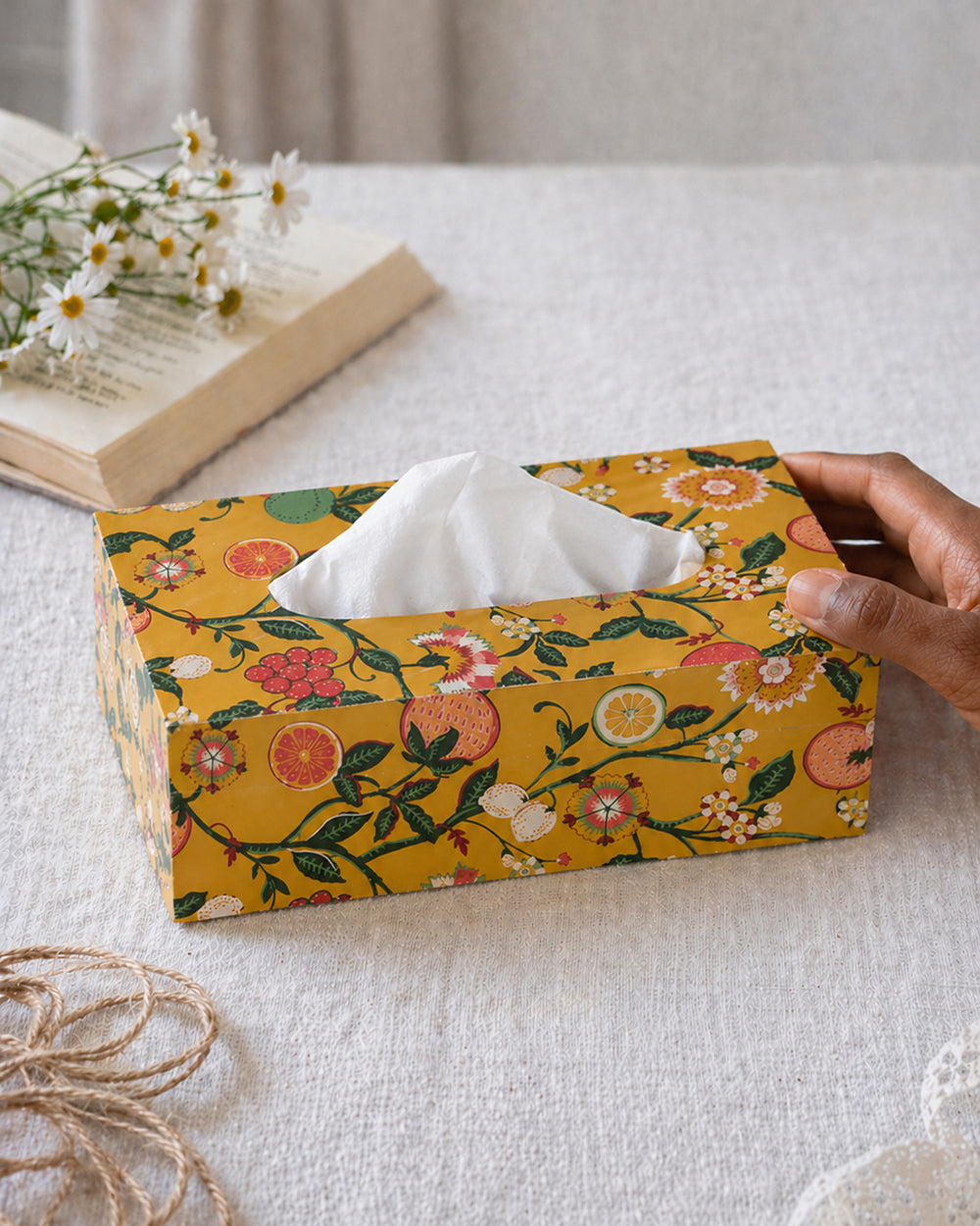 Limonata Tissue Box | Citrus Zest