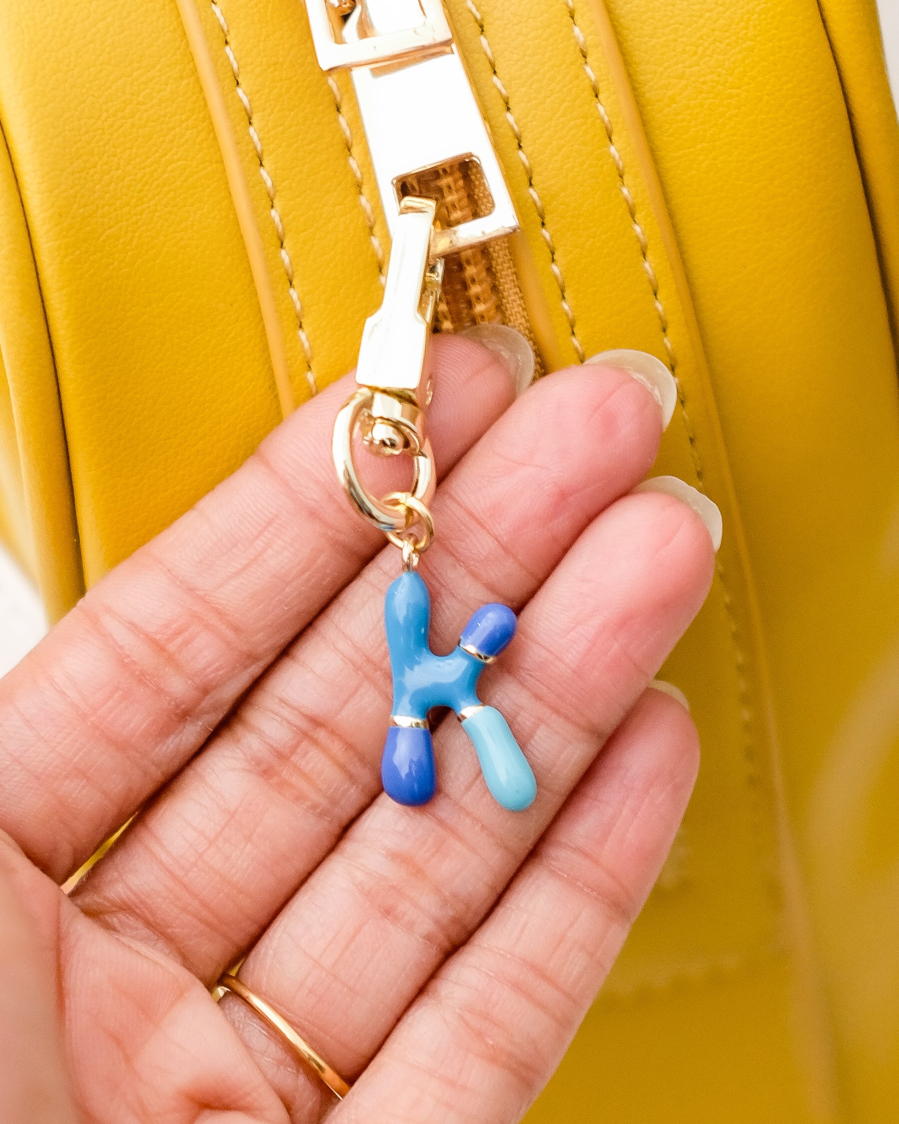 Alphabet Charm Hook - K