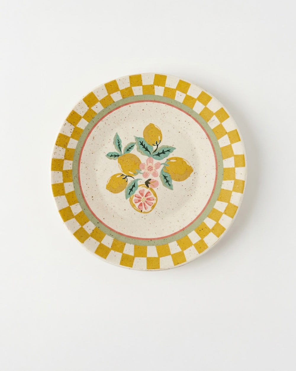 Limonata Quarter Plate| Citrus Zest