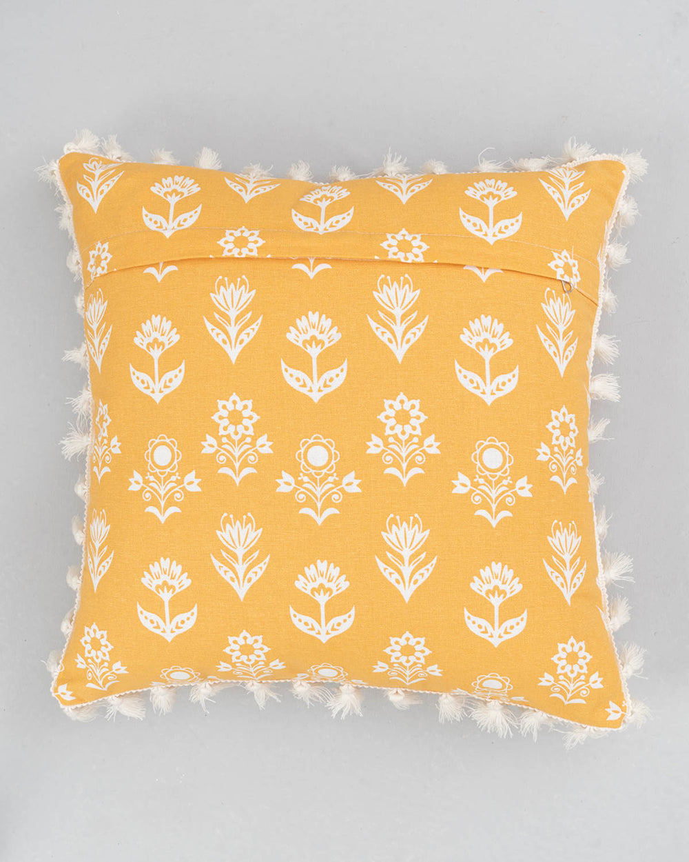 Dahilia Cushion Cover - Yellow, 16"
