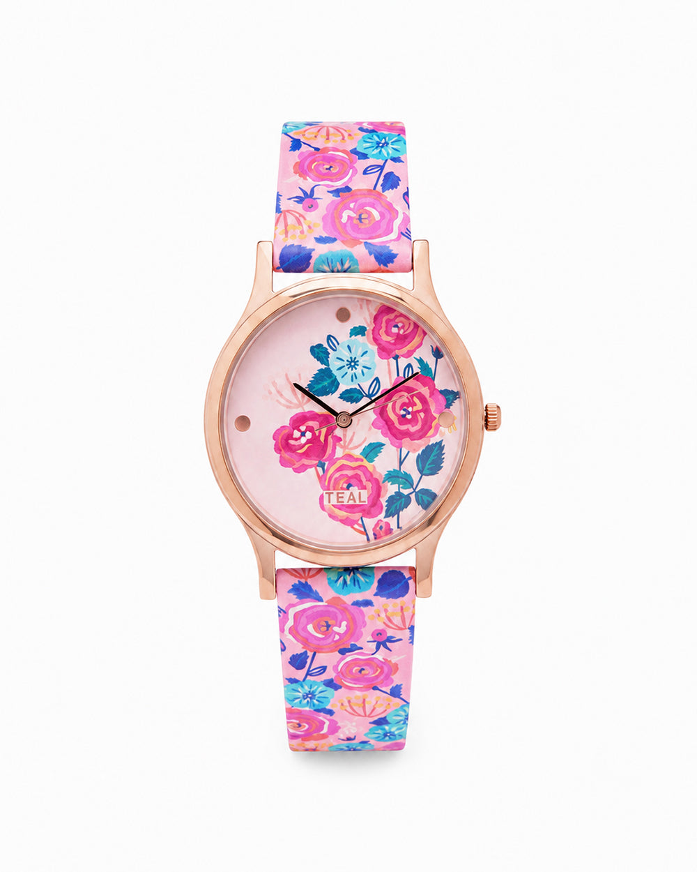 TEAL by Chumbak Rose Garden Wrist Watch