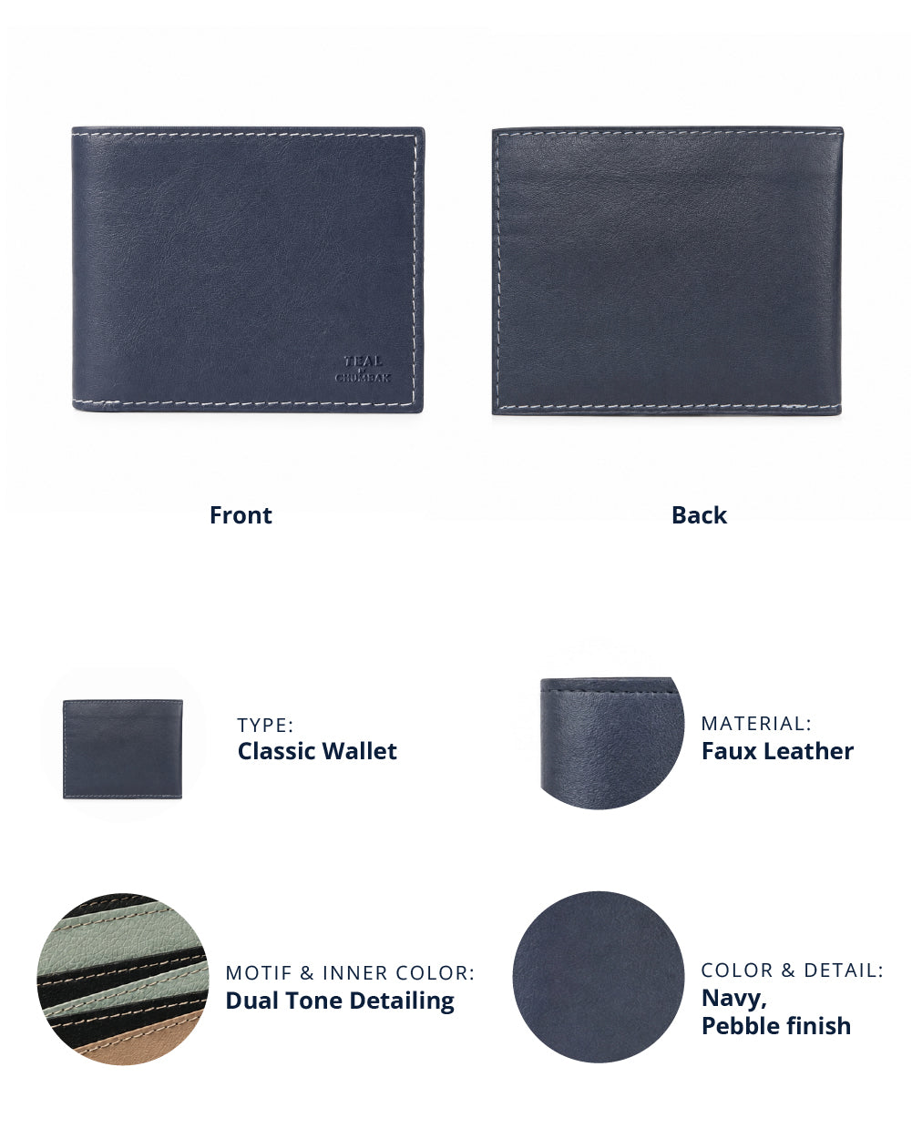 Chumbak Undercover Classic Wallet | Gifts for him
