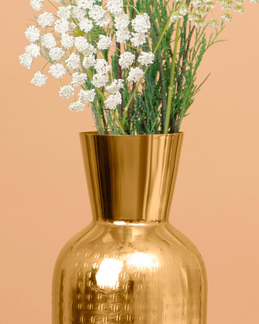 Classic Gold Flare Vase