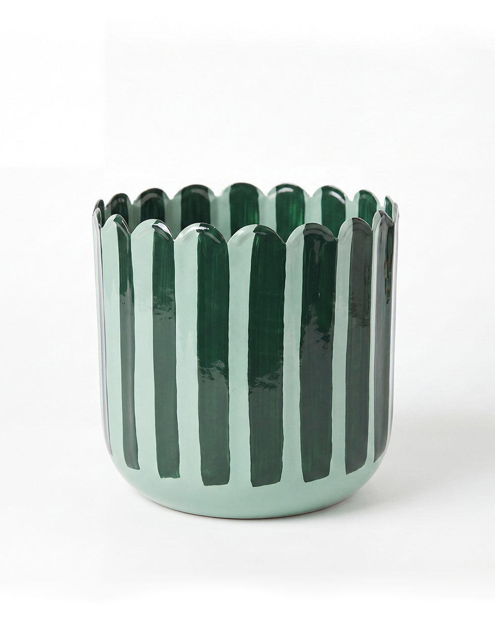 Green Grove Metal Planter - Small | Forest Folklore