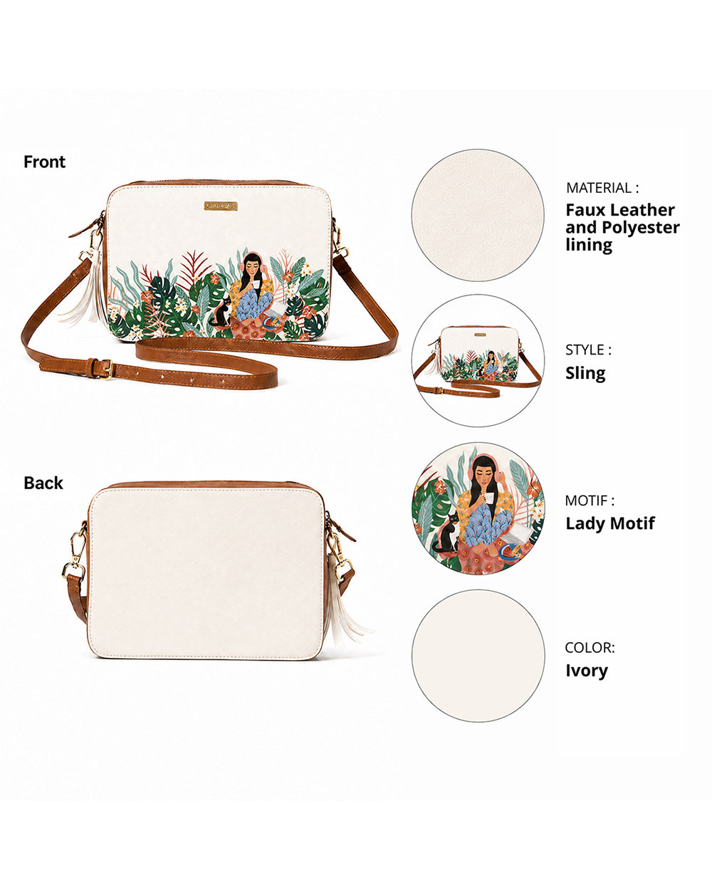 Live Slow Sling Bag