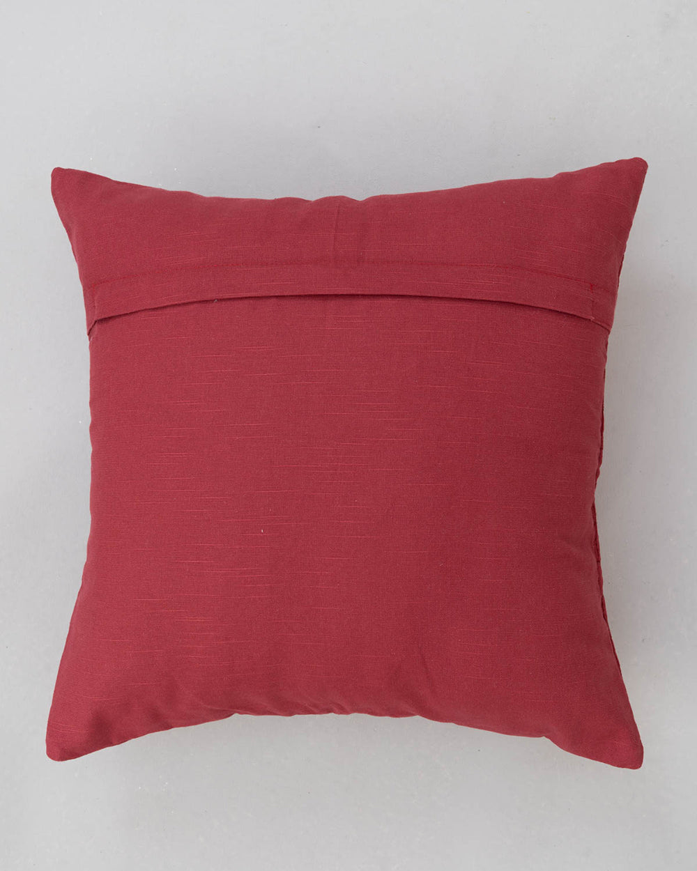 Crimson Weave Cushion Cover, 16"