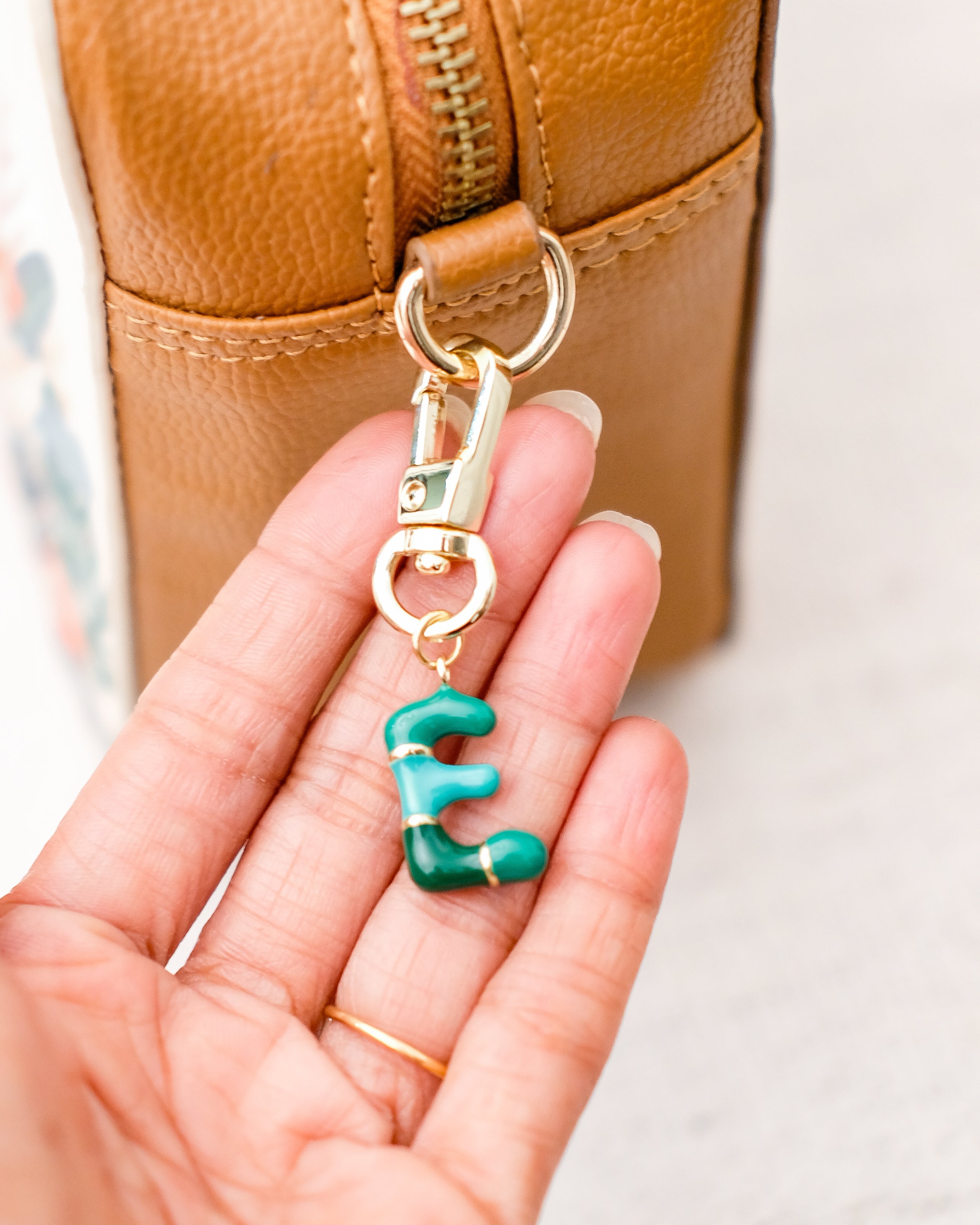 Alphabet Charm Hook - E
