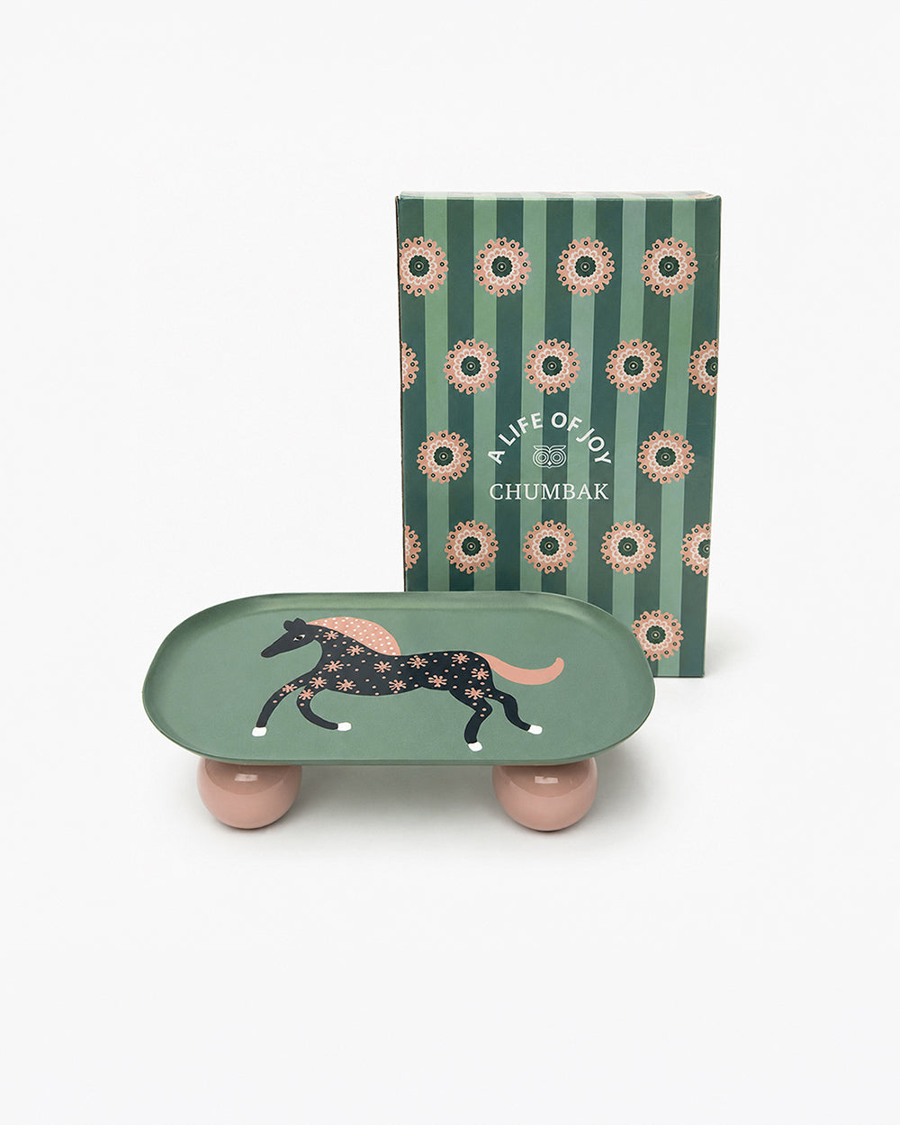 The Happy Hostess Tray Gift Box set of 1 - Threads of Joy