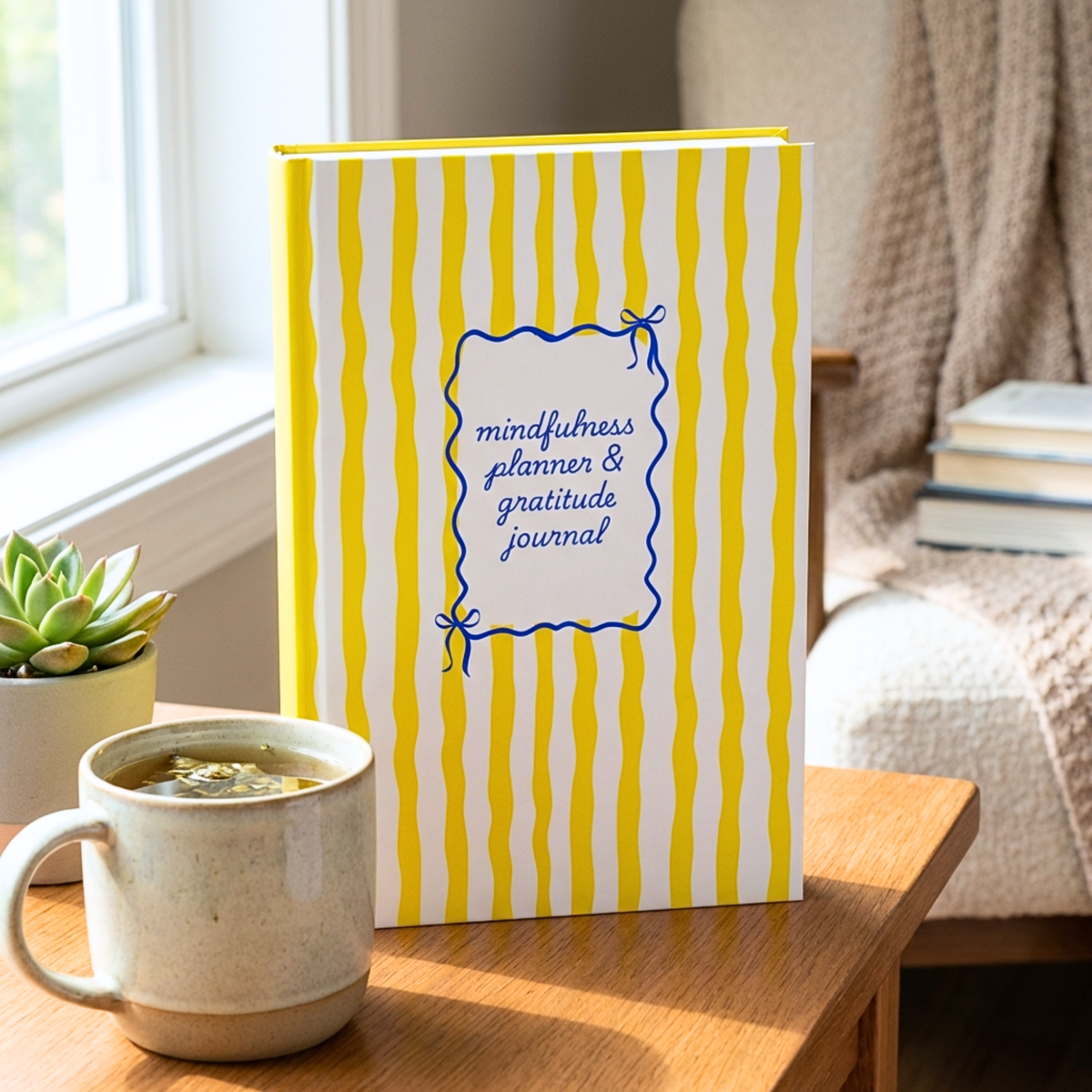 Planner & Feelings Journal Duo Giftbox(Pink & Yellow)
