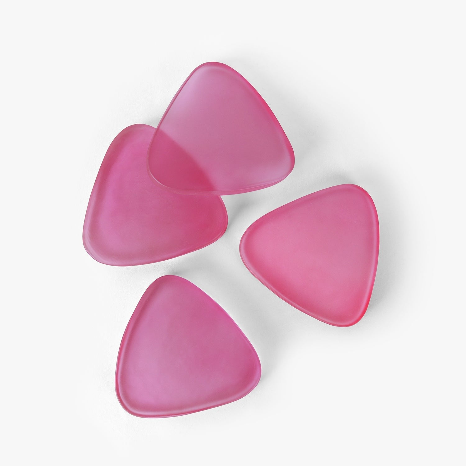 Passion Pink Coasters - Set of 4