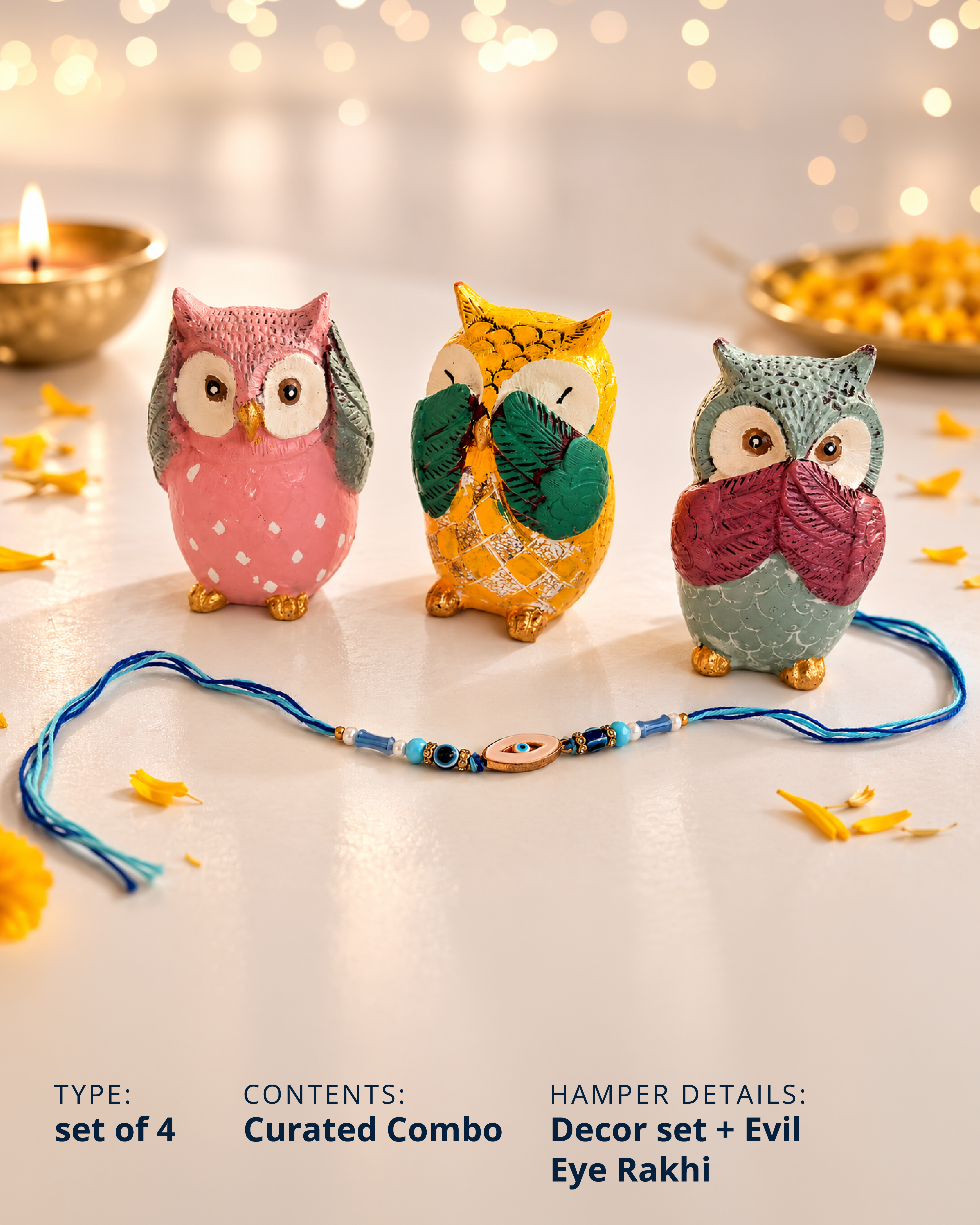 Wise Guy Gift Set of 4 - Threads of Joy