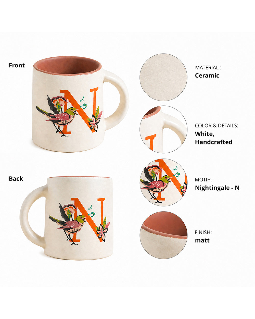 Nightingale Mug - N