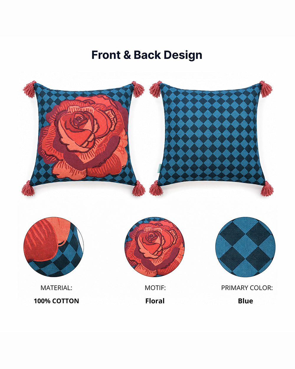 Gulabo Cushion Cover | Haveli Socials