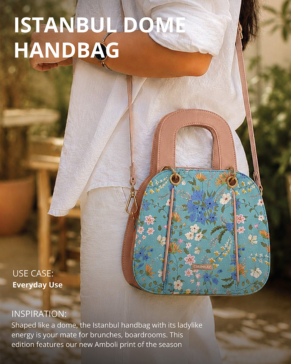 Istanbul Dome Handbag | Rare & Wild, Amboli