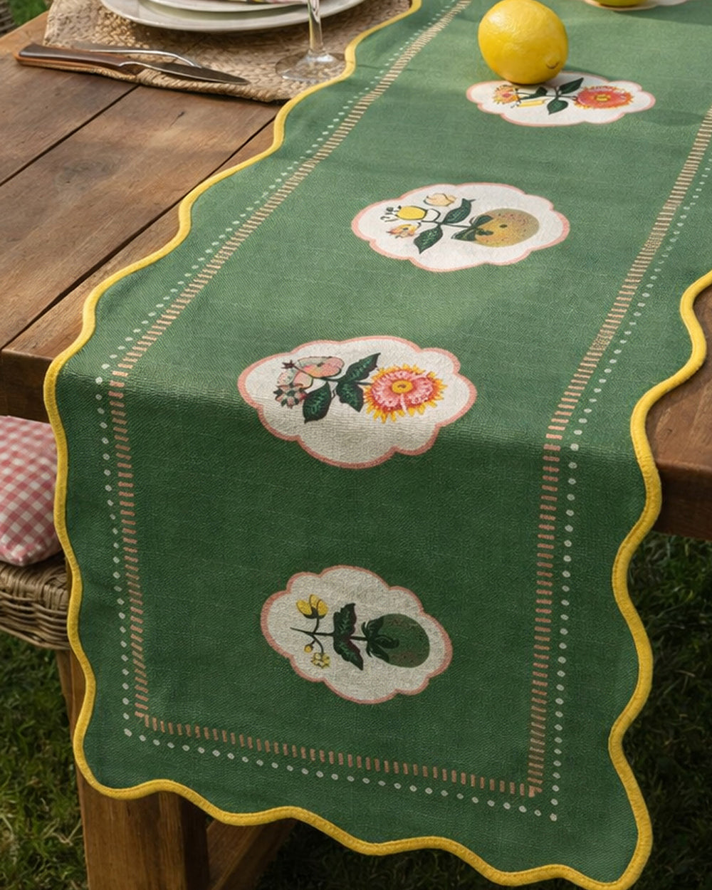 Limonata Table Runner| Citrus Zest